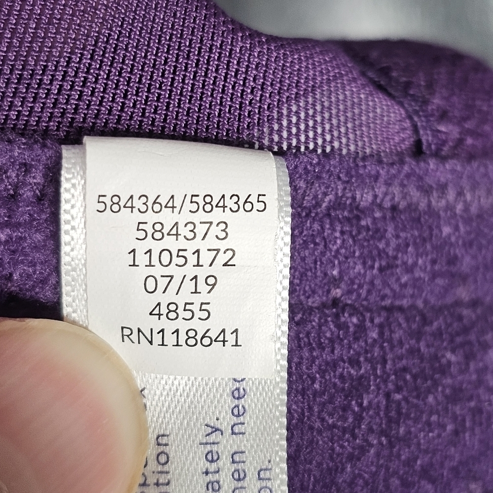 Cacique Purple Unlined Balconette Bra 46DD - Picture 10 of 10